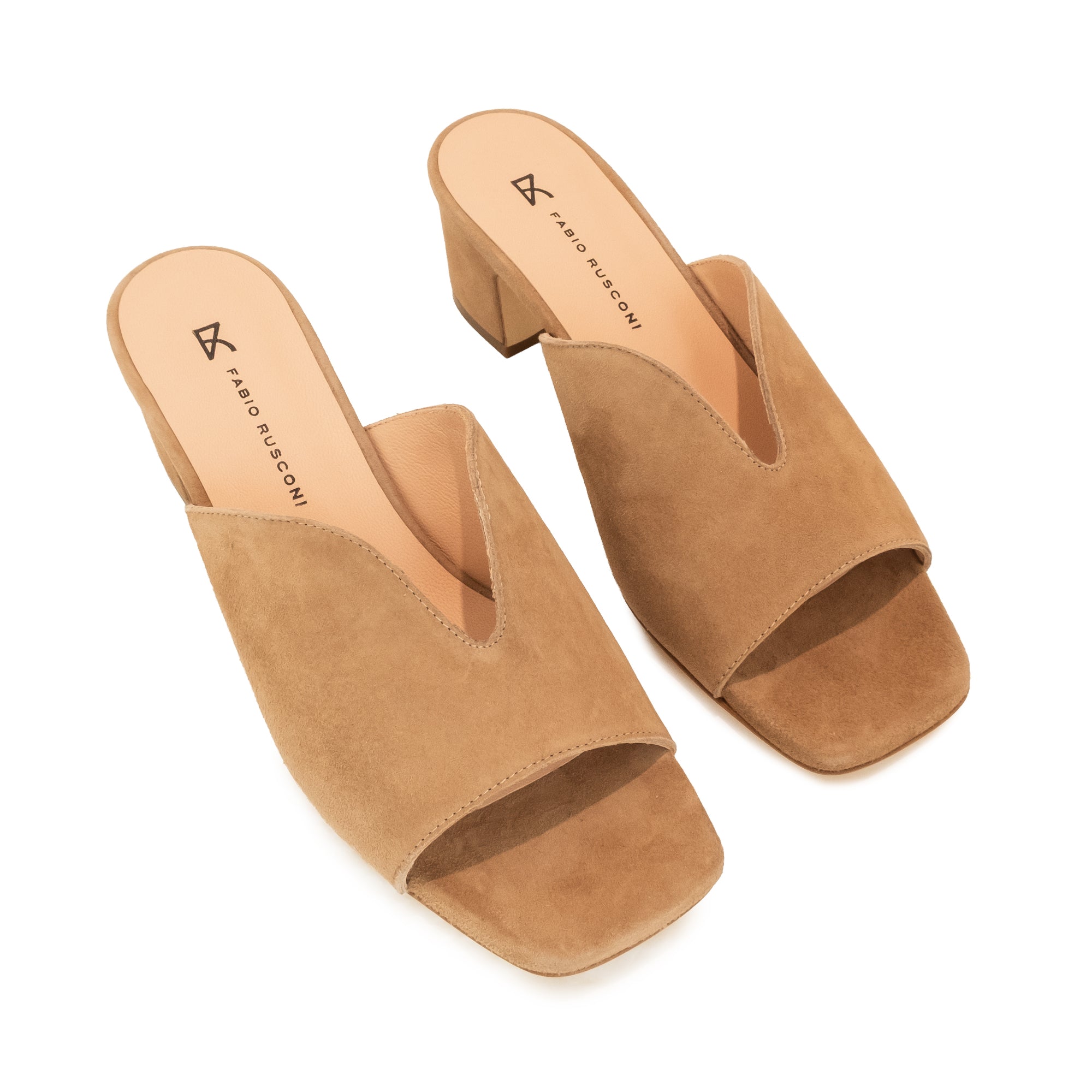 Gioia Biscuit Mule with comfortable heel – Fabio Rusconi