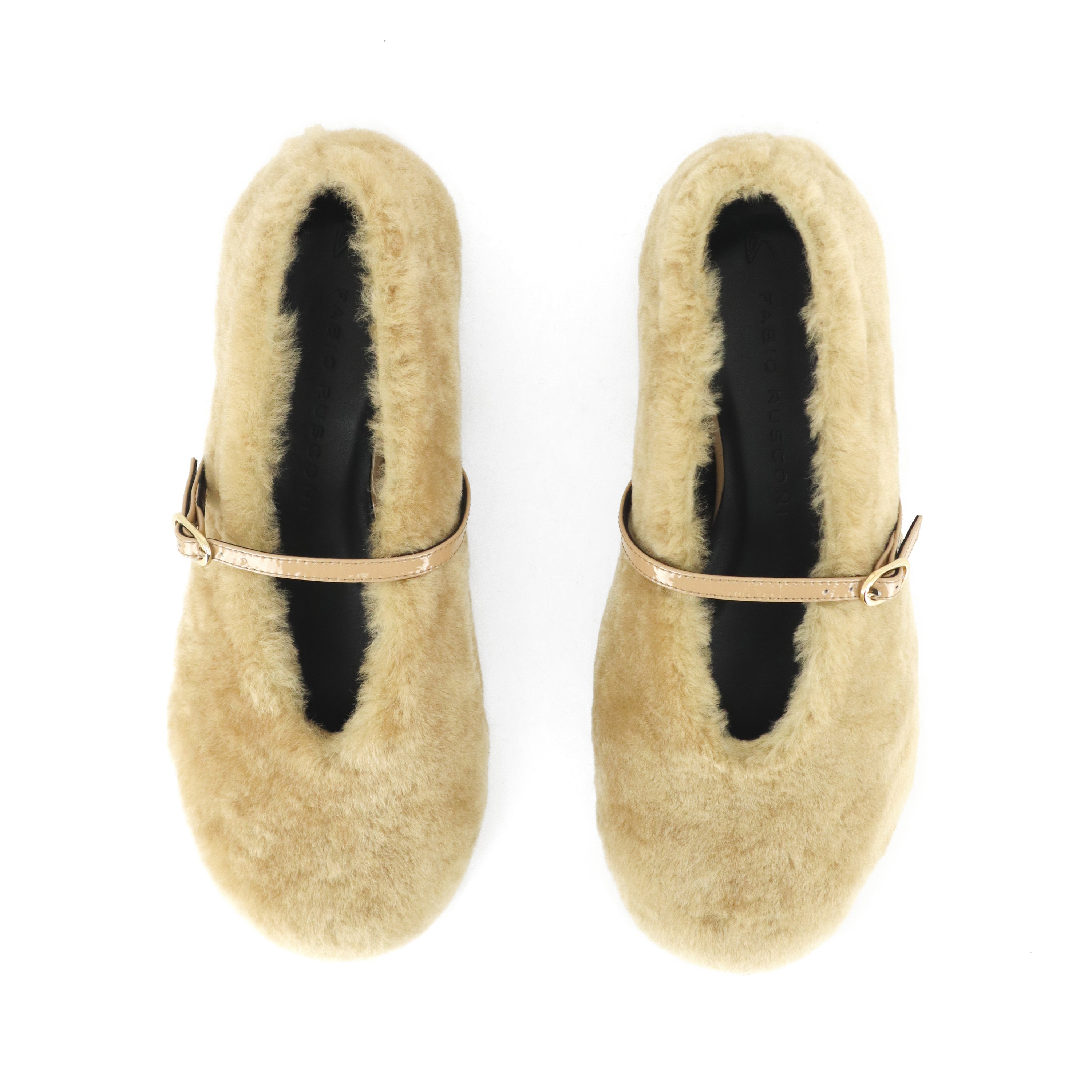 Lia Shearling Tan