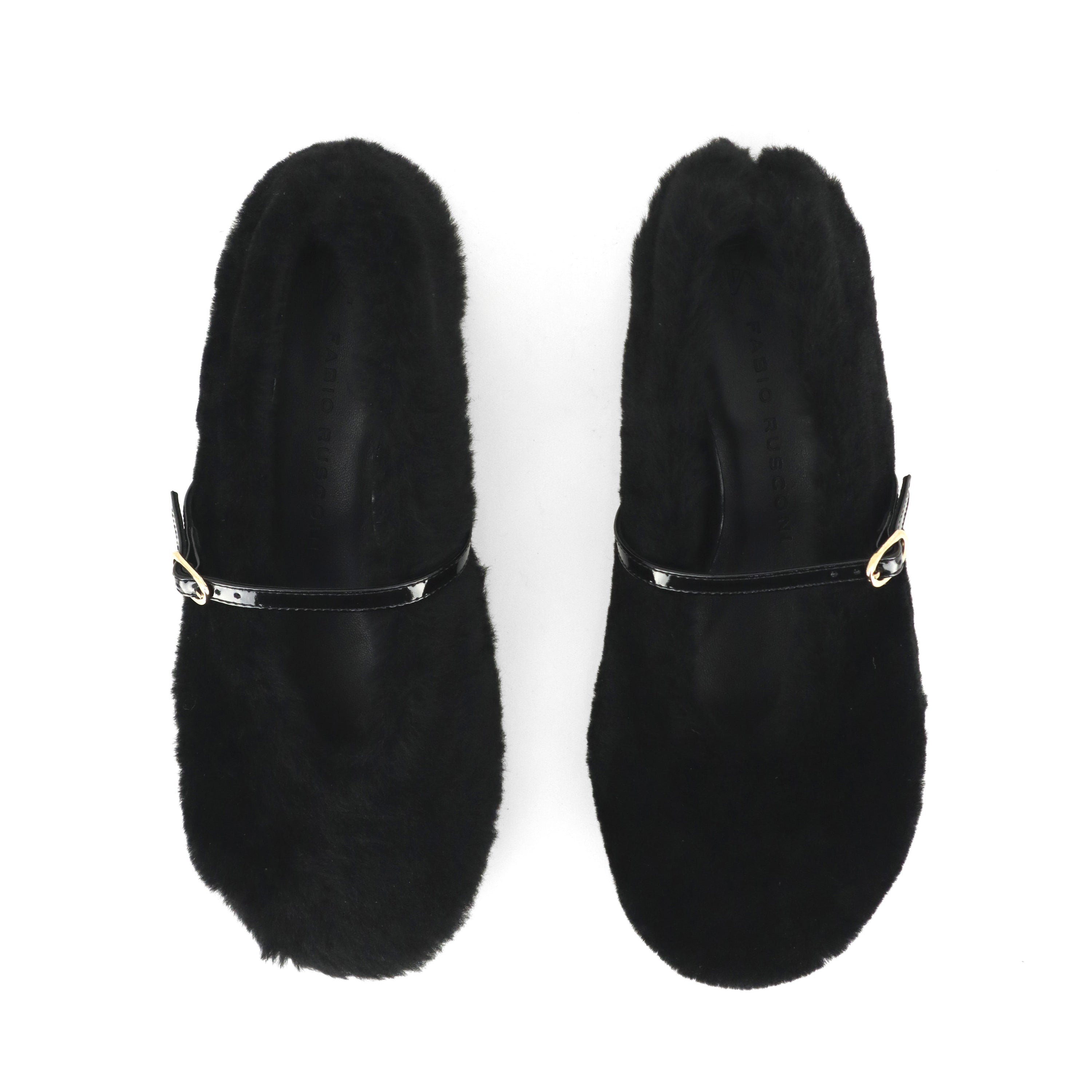 Lia Shearling Black