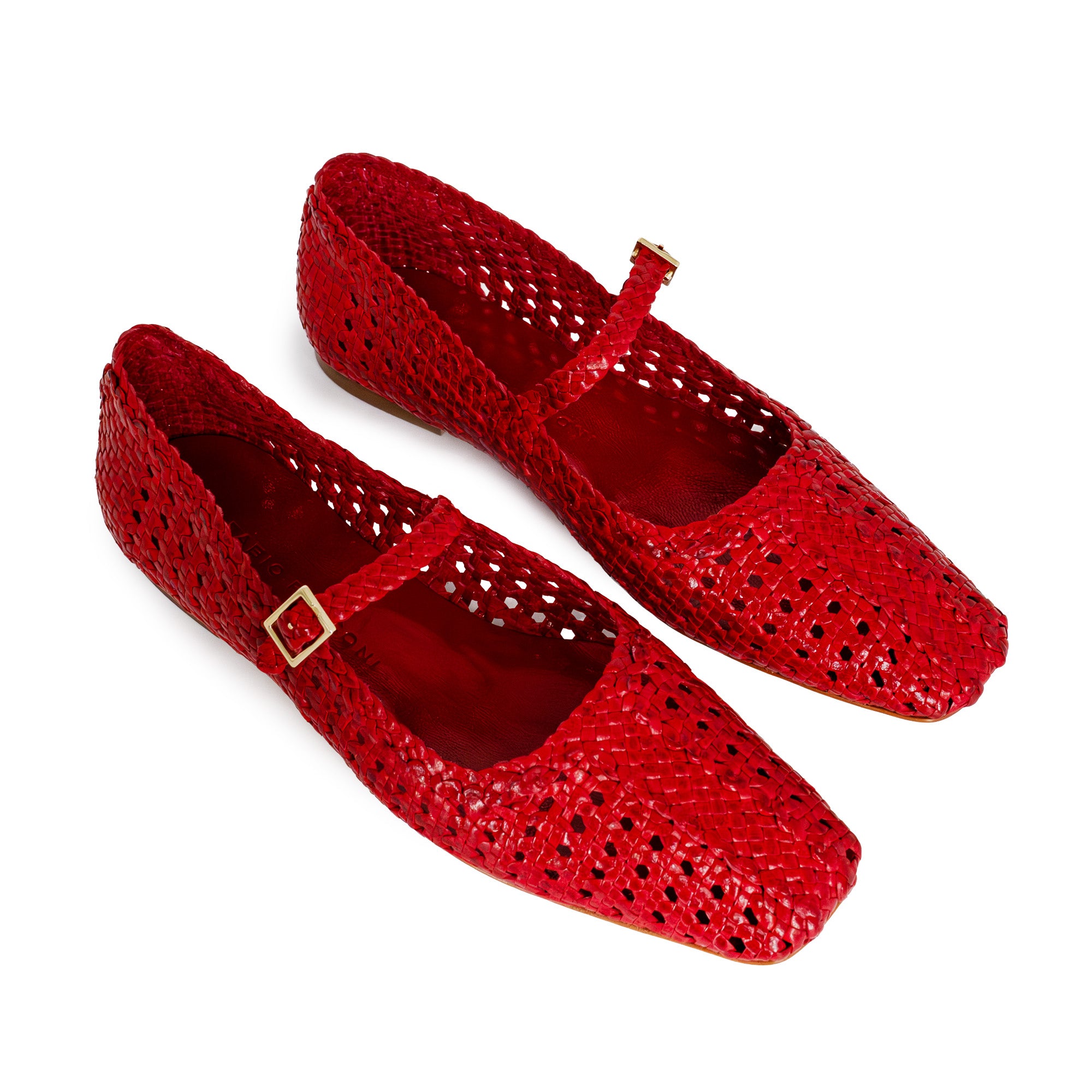 FABIO RUSCONI✖️ANAYI コラボシューズ Ambra Coral Hand-woven Mary Jane – Fabio Rusconi