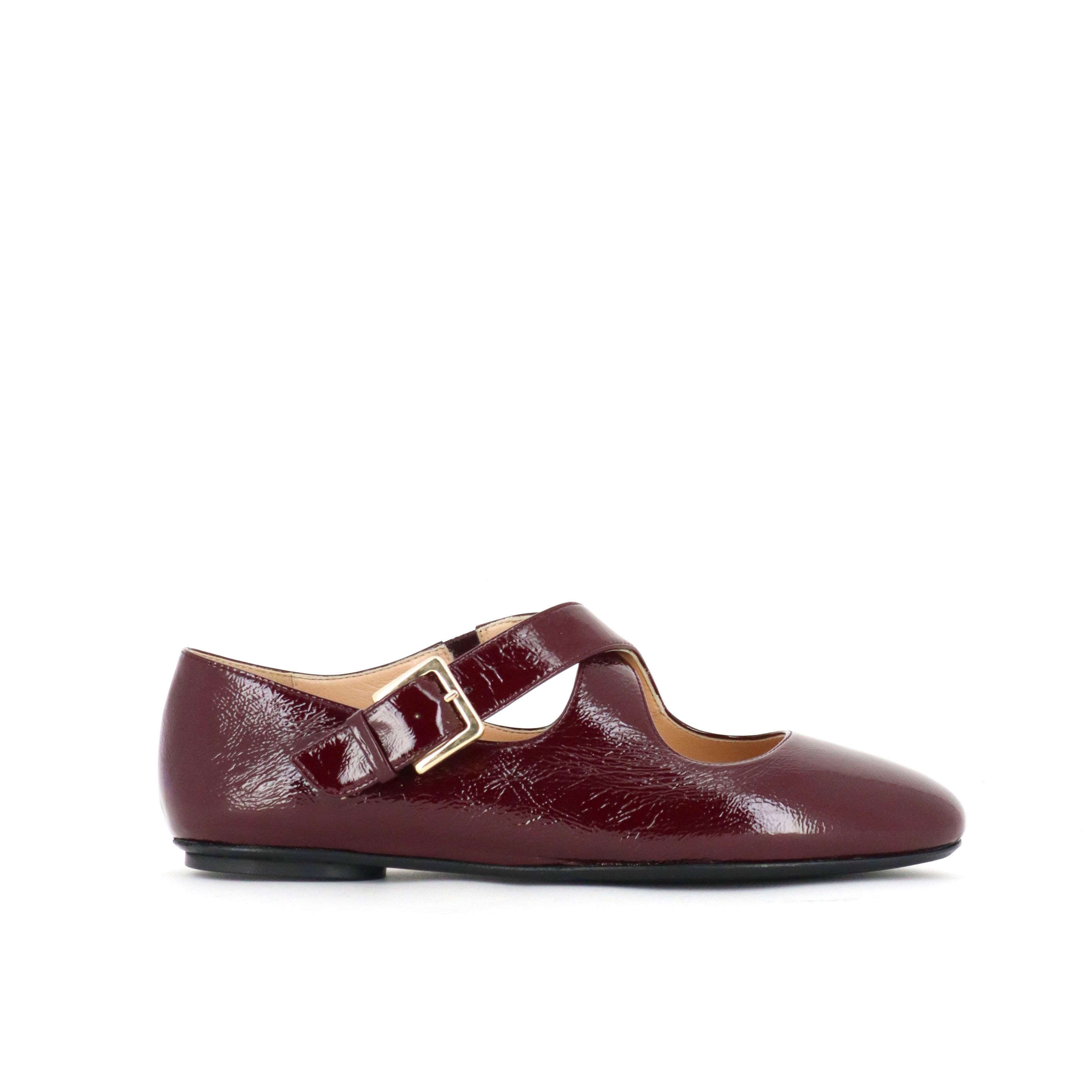 Ella Patent Bordeaux