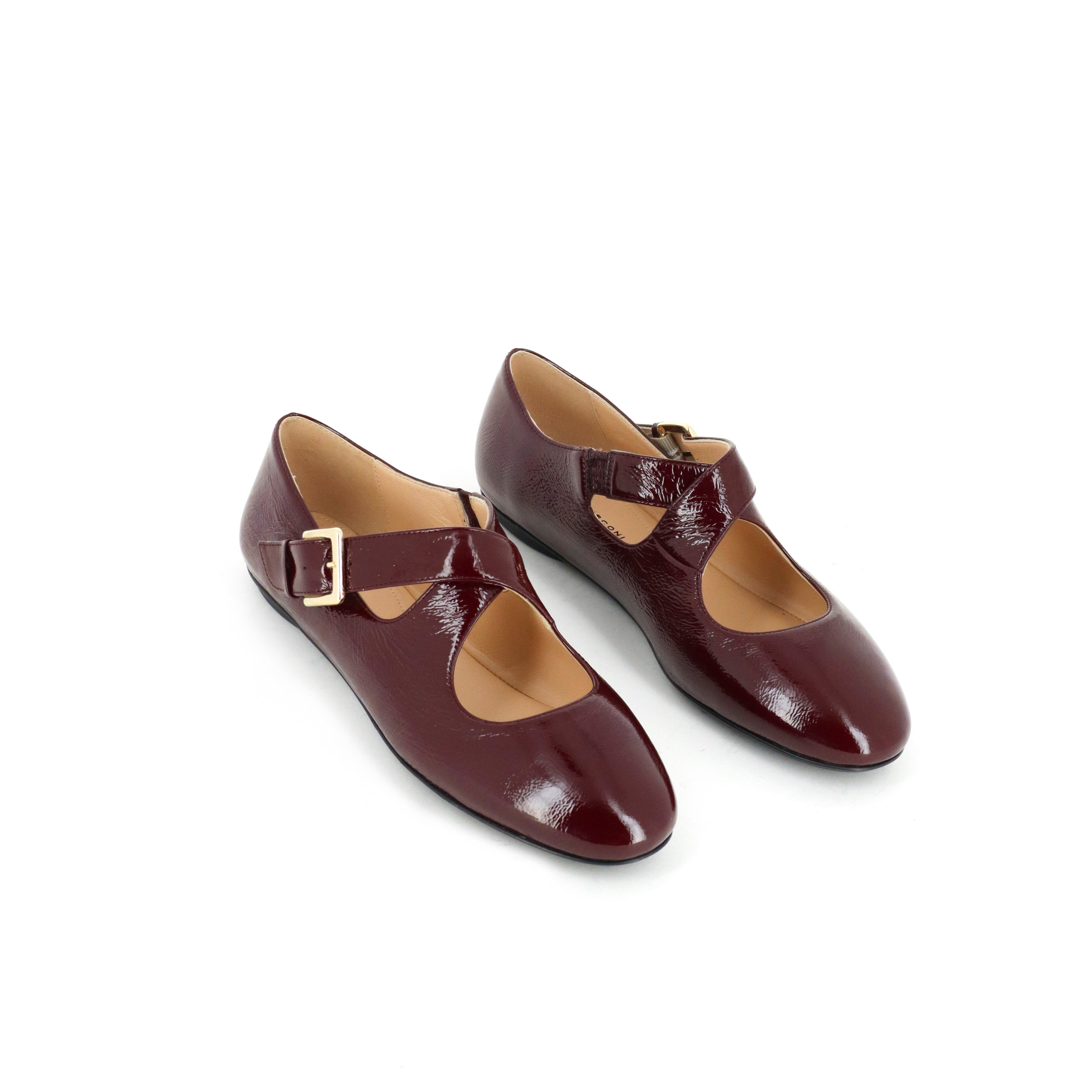 FABIO RUSCONI F-3286 Vernice-Nero 38½ 今だけ20％OFF】FABIO RUSCONI ファビオルスコーニ 5127 NATUR